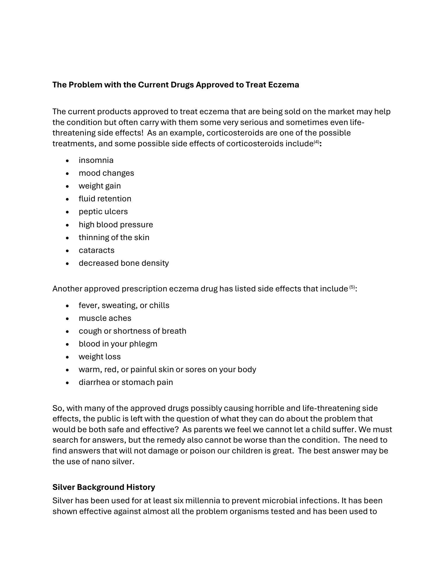 Eczema Therapy Report PDF page 2