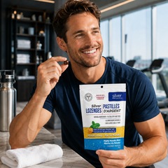 Silver Biotics Silver Lozenges Manuka Honey Mint