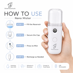 SilverCeuticals Nano Mister Portable Hydration Sprayer