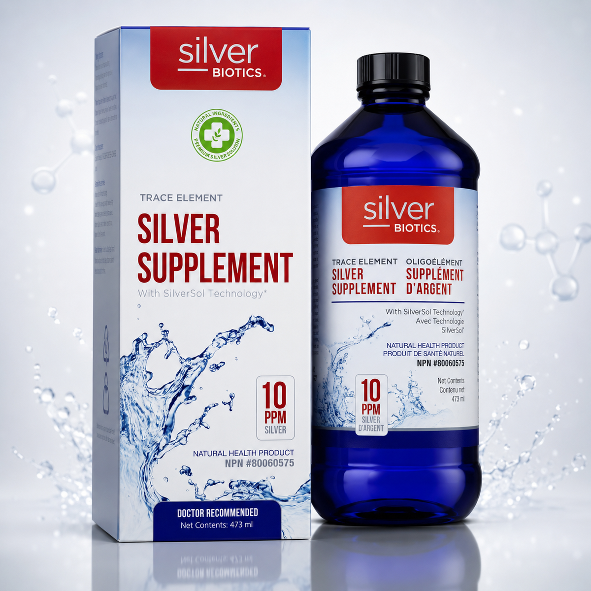 Silver Biotics Silver Supplement Trace Element