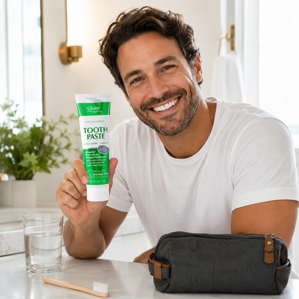 Silver Biotics Tooth Paste Winter Mint