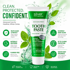 Silver Biotics Tooth Paste Winter Mint