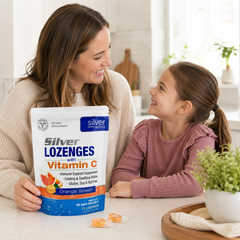 Silver Biotics Silver Lozenges with Vitamin C Orange Splash