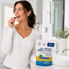 Silver Biotics Silver Lozenges Manuka Honey Mint