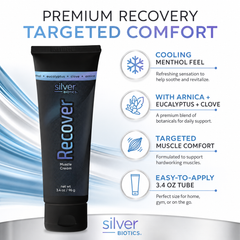 Silver Biotics Recover Muscle Cream