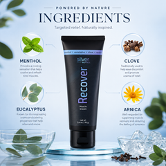 Silver Biotics Recover Muscle Cream